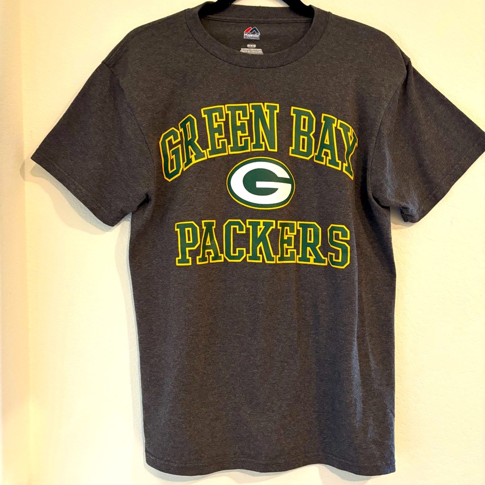 Green Bay Packers Gray T-shirt